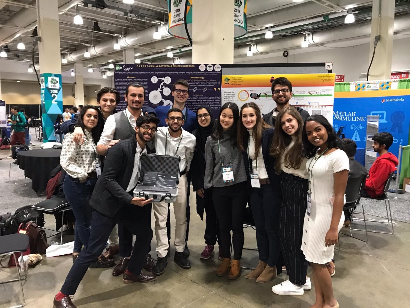 Tem Members of iGEM Team CMU-Q
